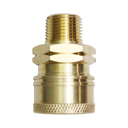 Interstate Pneumatics Pressure Washer 3/8 Inch FNPT Brass Coupler 2700 PSI PW7140